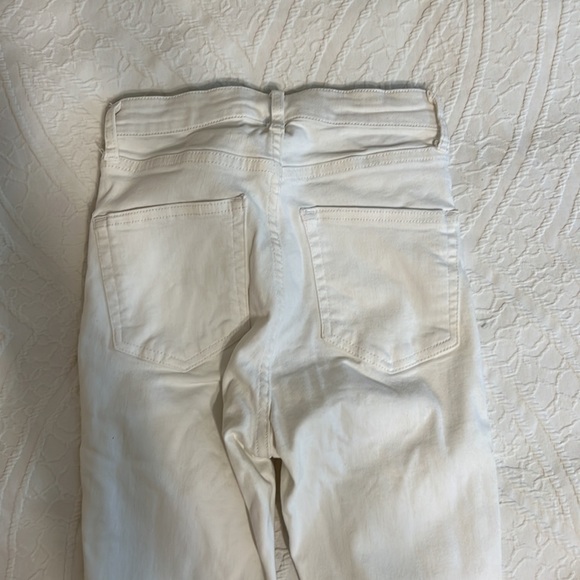 White skinny jeans Jamie - top shop size 24 - Picture 2 of 2